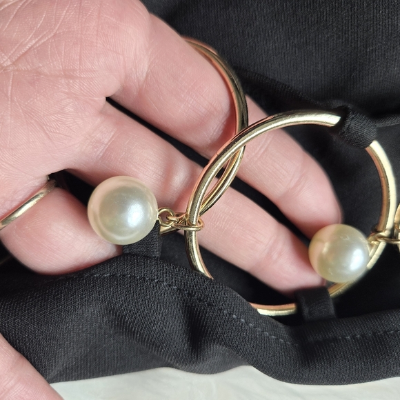 Blithe LA Pearl / Side Slit Dress Pants Size Large - Picture 4 of 7